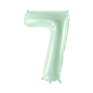 Balon foliowy Cyfra ”7”, 72cm, zieleń