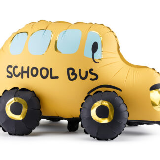 Balon foliowy stojący Autobus, mix, 66x36 cm