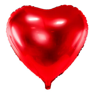 Balon foliowy Serce, 61cm, czerwony
