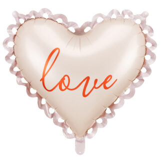 Balon foliowy Serce, 50x47cm, mix