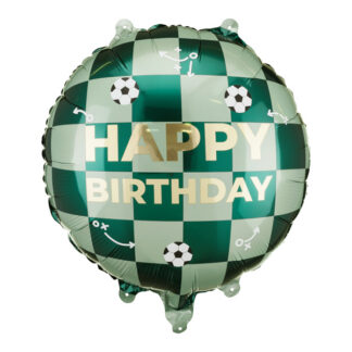 Balon foliowy ”Happy Birthday” piłki, 35×35 cm, mix