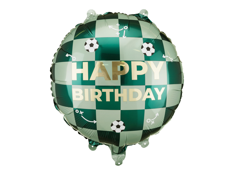Balon foliowy ''Happy Birthday'' piłki, 35x35 cm, mix