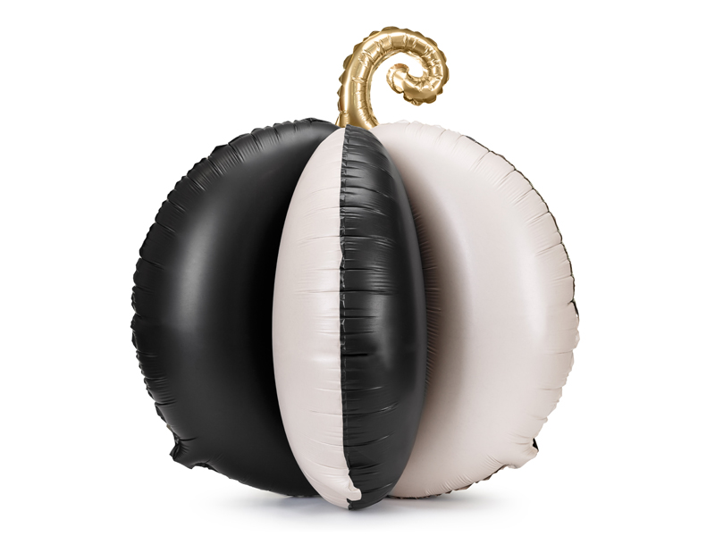 Stojący balon foliowy Dynia 3D, 58x58 cm, mix