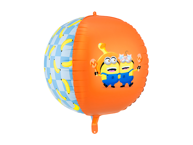 Balon foliowy Piłka w Minionki, 75 cm, mix