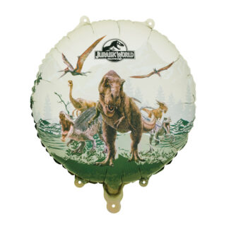 Balon foliowy pastylka Jurassic World, 35×35 cm, mix