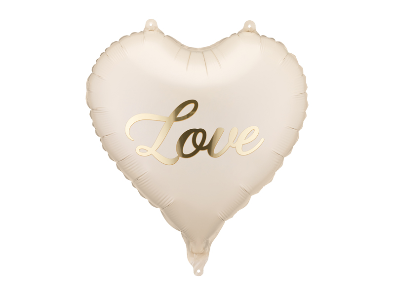 Balon foliowy serce ''Love'', 45 cm, mix