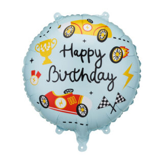 Balon foliowy pastylka ”Happy Birthday”, 35×35 cm, mix