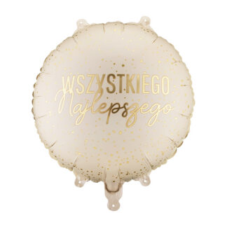 Balon foliowy pastylka ”Wszystkiego Najlepszego”, 35×35 cm, mix
