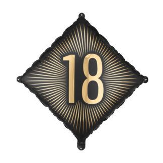 Balon foliowy ”18”, 46×46 cm, mix