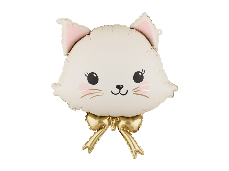 Balon foliowy Kotek, 50x60 cm, mix