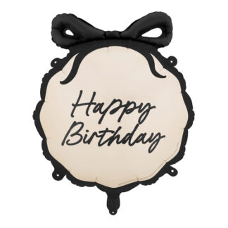 Balon foliowy pastylka ”Happy Birthday”, 47.5×45 cm, mix