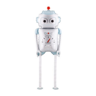 Balon foliowy Robot, 37×80 cm, mix
