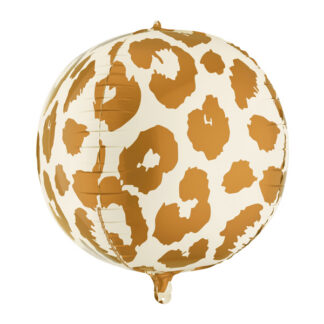 Balon foliowy Piłka w Cętki Geparda, 75 cm, mix
