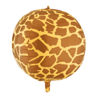 Balon foliowy Piłka w Cętki Żyrafy, 75 cm, mix
