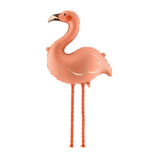 Balon foliowy Flaming, 65×67 cm, koralowy
