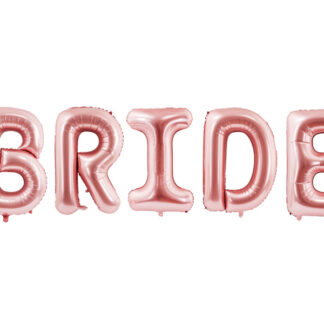 Balon foliowy Bride, 280x86cm, różowe złoto