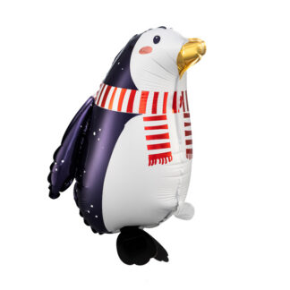 Balon foliowy Pingwin, 29x42cm, mix