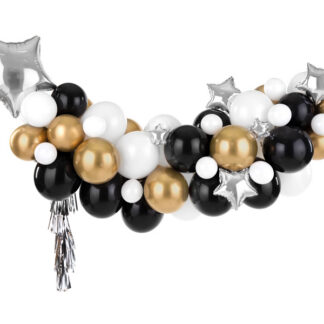 Girlanda balonowa – Gwiazdki, mix, 167×135 cm