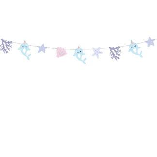 Girlanda Narwal, mix, 1m