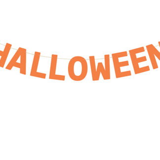 Baner Halloween, 2.5 m, pomarańczowy