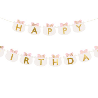 Baner Happy Birthday Kotki, 2.8 m, mix