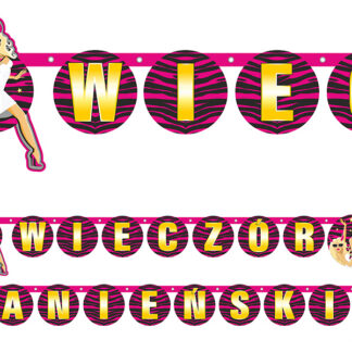 Baner Wieczór Panieński, 20 x 200cm