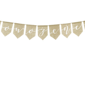 Baner Nowożeńcy, 23x155cm
