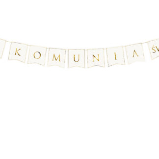 Baner I Komunia Św., 15x133cm