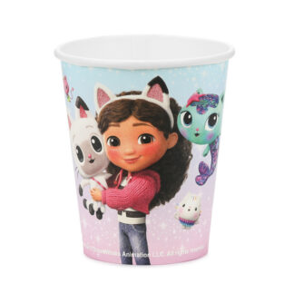 Kubeczki Koci Domek Gabi, mix, 250 ml (1 op. / 6 szt.)