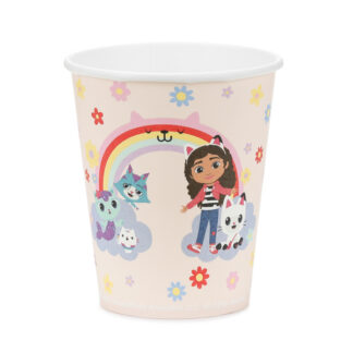 Kubeczki Koci Domek Gabi, mix, 250 ml (1 op. / 6 szt.)