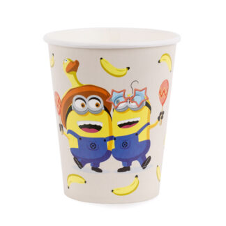 Kubeczki Minionki, 250 ml, mix (1 op. / 6 szt.)