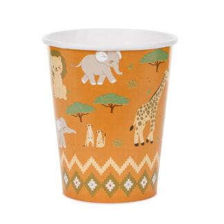 Kubeczki Safari, 220 ml, mix (1 op. / 6 szt.)