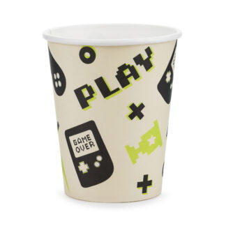 Kubeczki Gamer, 220 ml, mix (1 op. / 6 szt.)