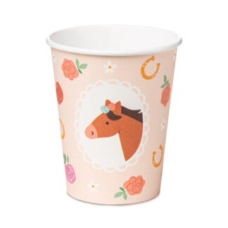 Kubeczki Koń, 220 ml, mix (1 op. / 6 szt.)