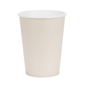 Kubeczki papierowe, beż, 250ml (1 op. / 6 szt.)