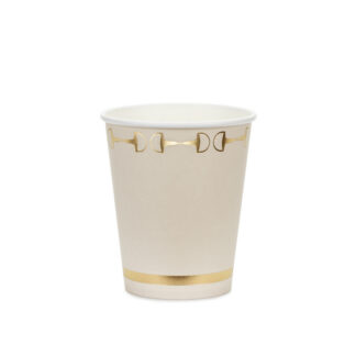 Kubeczki Strzemiona, beż, 220 ml (1 op. / 6 szt.)