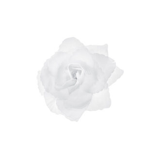 Różyczki do przylepiania, biały, 9cm (1 op. / 24 szt.)