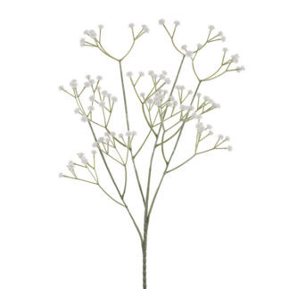 Sztuczny kwiat – Gipsówka, 62 cm, biały