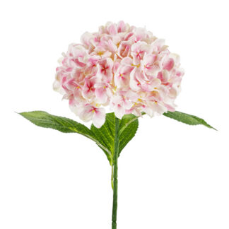 Sztuczny Kwiat – Hortensja Premium, 69 cm, jasny róż