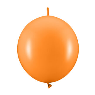Balony z łącznikiem, 28 cm, Pastel Mandarin Orange (1 op. / 20 szt.)