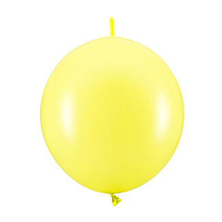 Balony z łącznikiem, 28 cm, Pastel Lemon Zest (1 op. / 20 szt.)