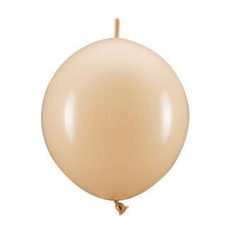 Balony z łącznikiem, 33 cm, nude (1 op. / 20 szt.)