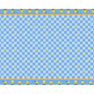 Obrus papierowy Minionki, 180 x 120 cm, mix