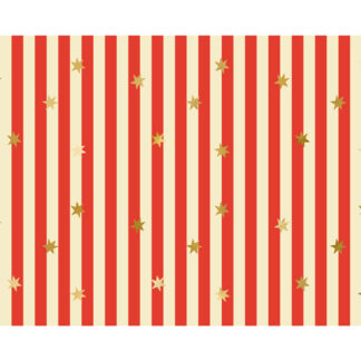 Obrus papierowy Pasy z gwiazdkami, mix, 180 x 120 cm