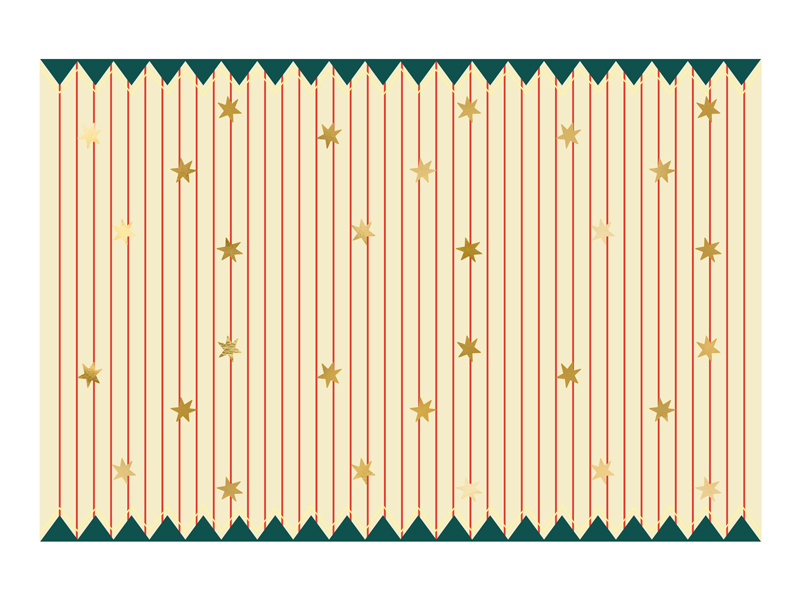 Obrus papierowy Pasy z gwiazdkami, mix, 180 x 120 cm