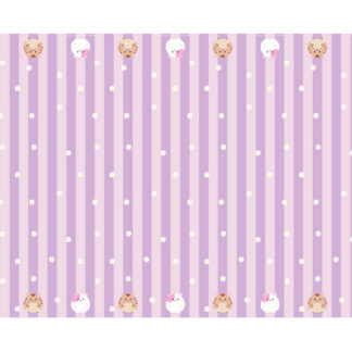 Obrus papierowy Koci Domek Gabi, mix, 180 x 120 cm