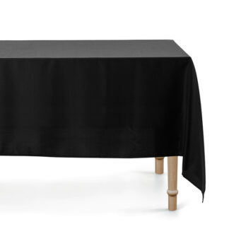 Obrus, czarny, 180 x 300cm