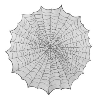 Obrus Pajęczyna, 124cm