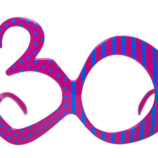 Okulary 30, fuksja