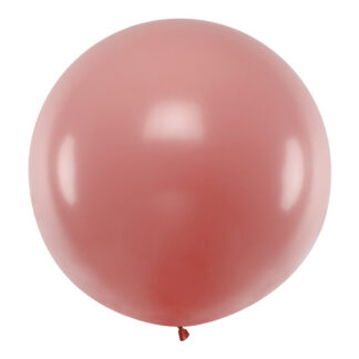 Balon okrągły 1 m, Pastel Wild Rose